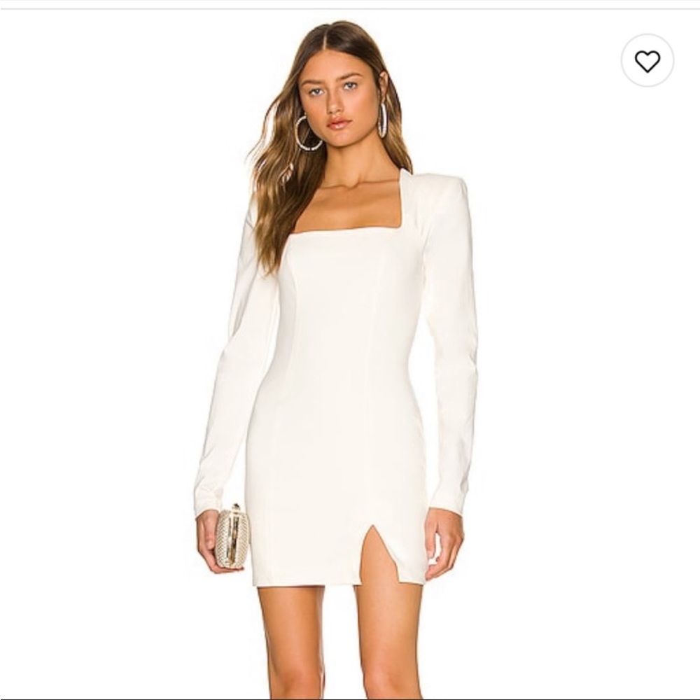 NBD MINI DRESS IN WHITE Size Small Worn Once